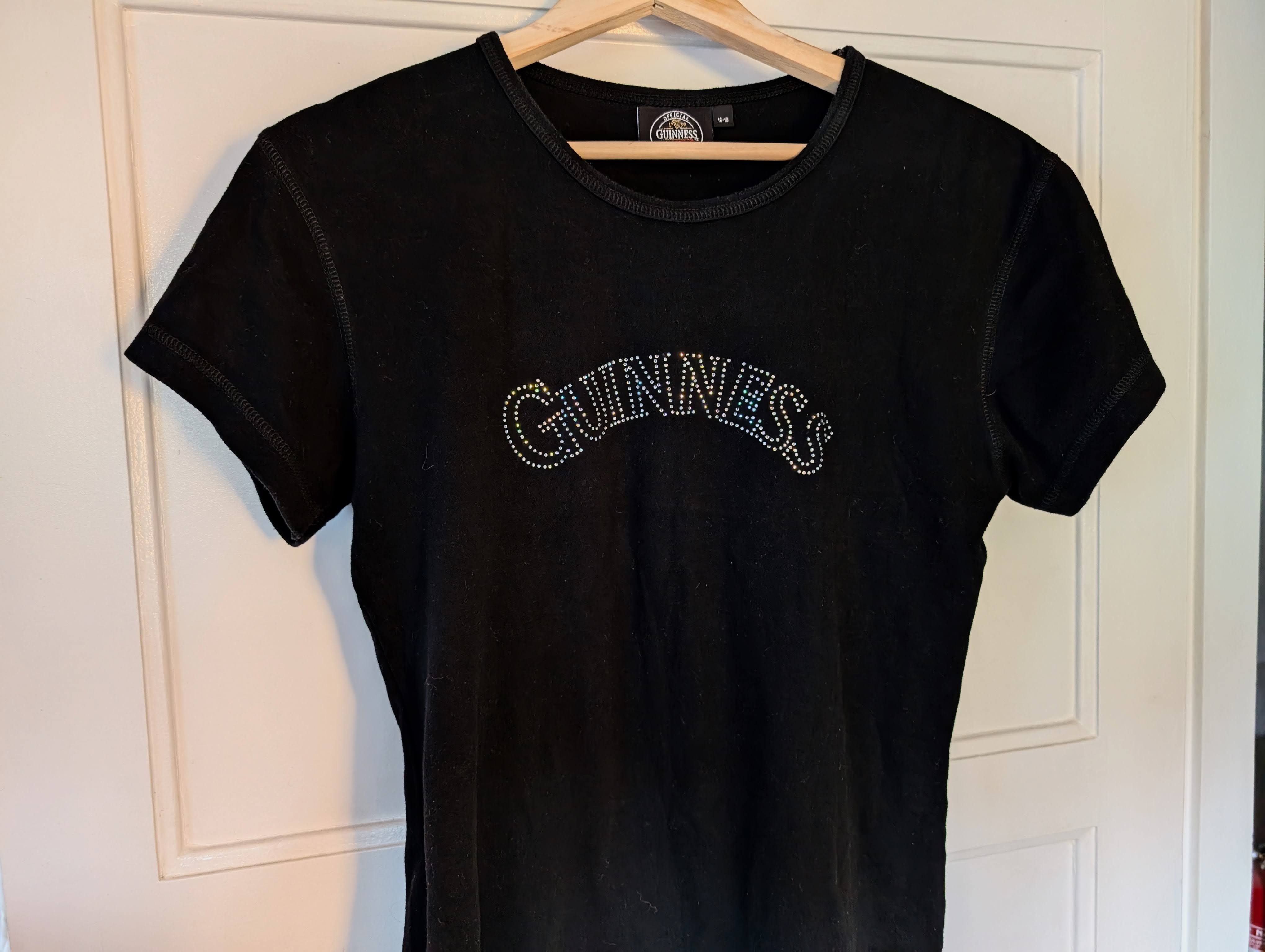 Vår första konvertering - Begagnad Guinness t-shirt! | fyndar.se